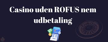 Casino uden ROFUS MGA En Ny Verden af Spilmuligheder